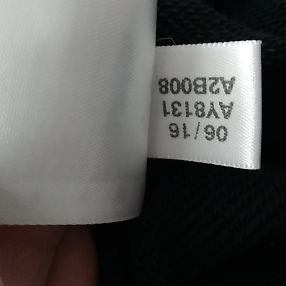 SALE! Adidas Crop/Boxy Hoodie Gently Worn Sz.L (A-75) - Picture 10 of 11